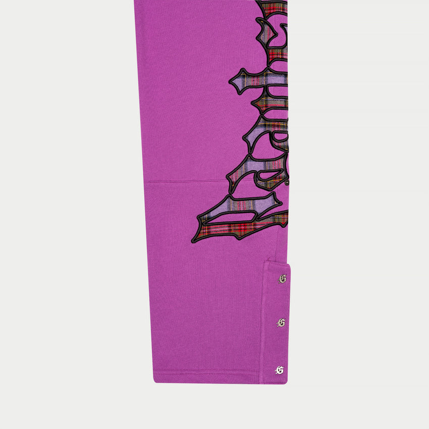 OG Logo Sweatsuit (Pink Plaid)