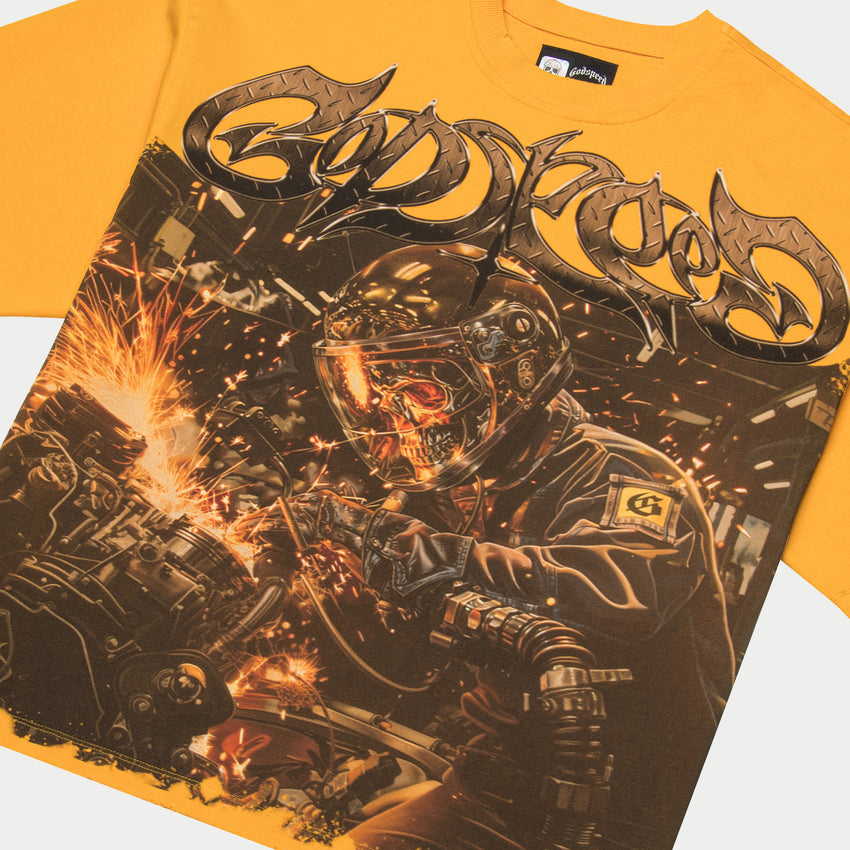 Steel Sharpens Steel (Yellow)