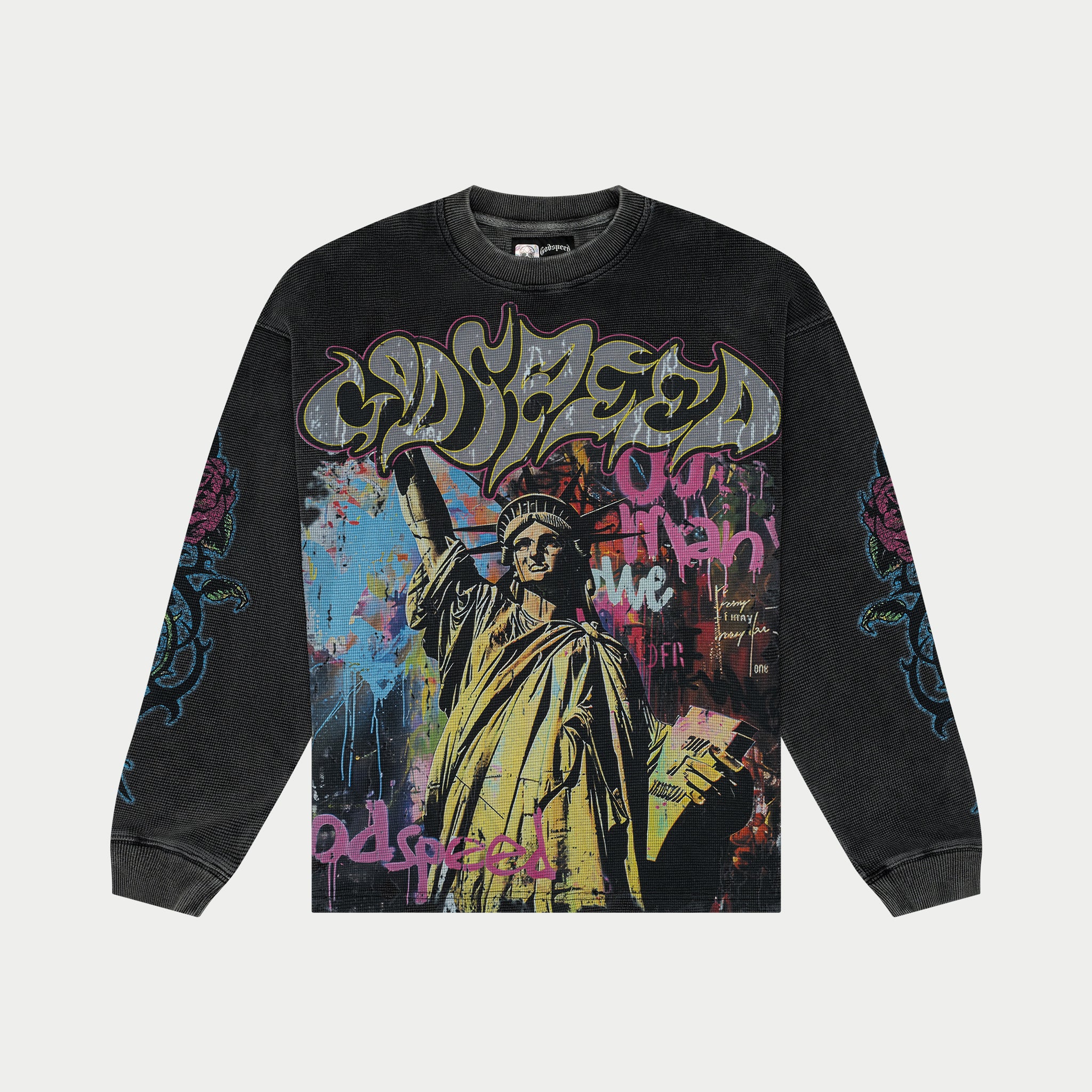 GODSPEED NEW YORK - Vandal LS Thermal (Grey Wash)