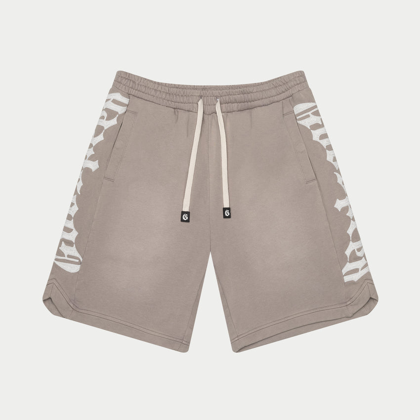 CourtSide Shorts (Stone Sun-Fade)