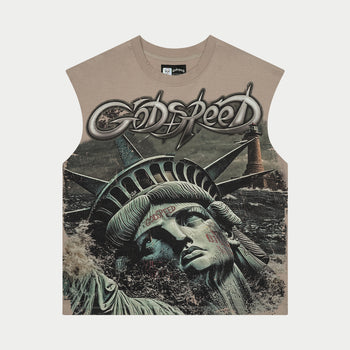 Sunken Liberty 2 Sleeveless (Slate Grey)