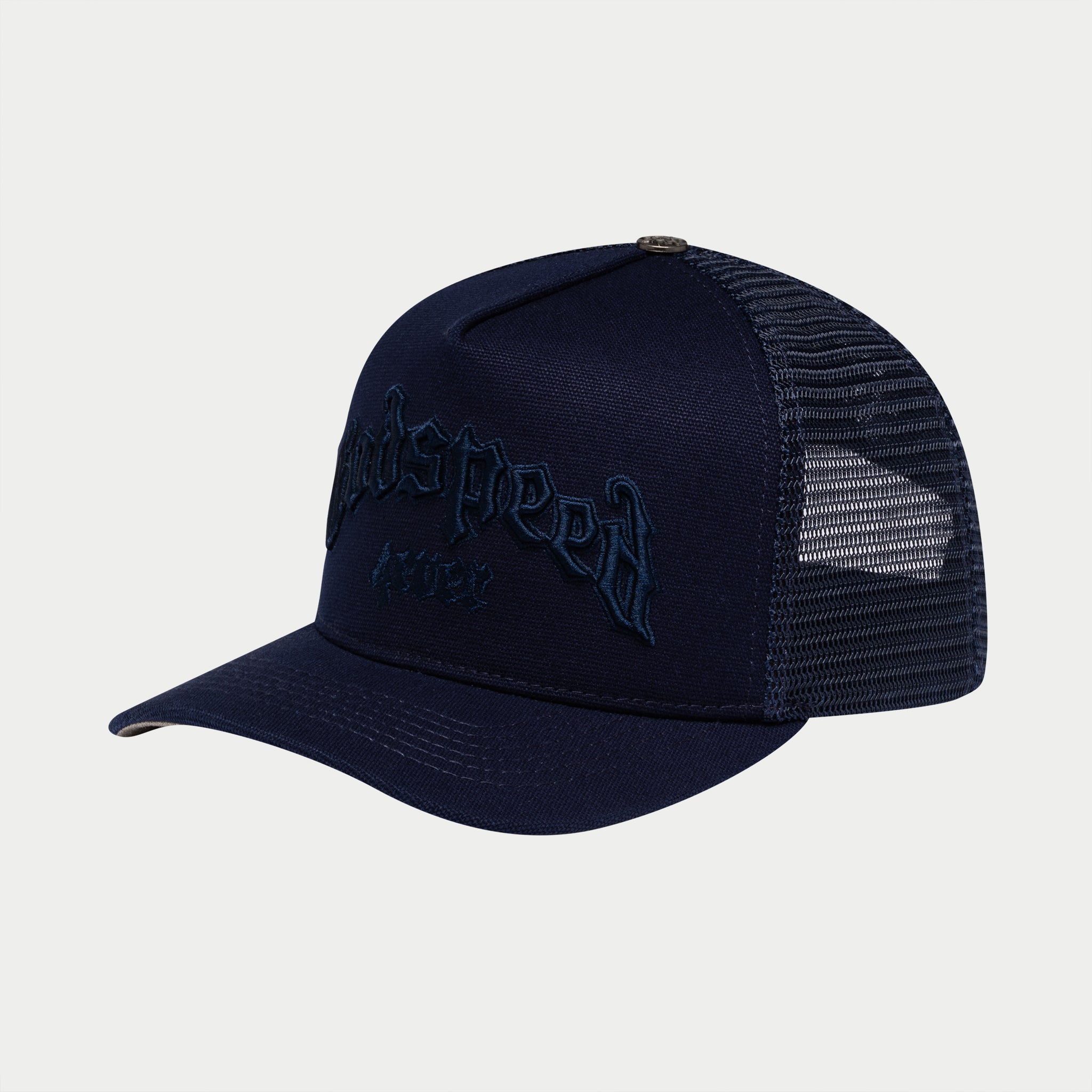 GODSPEED NEW YORK - GS Forever Trucker Hat (Navy/Navy)