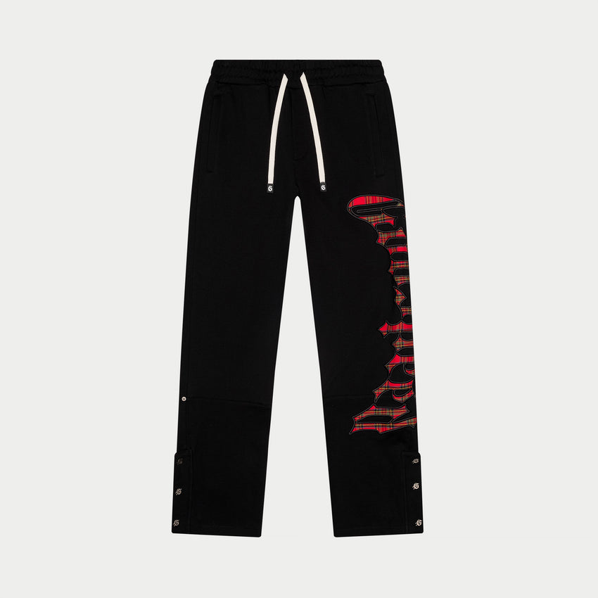 OG Logo Sweatsuit (Black Red Plaid)