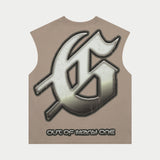 Sunken Liberty 2 Sleeveless (Slate Grey)