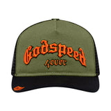 GS Forever Trucker Hat (Olive/Orange)