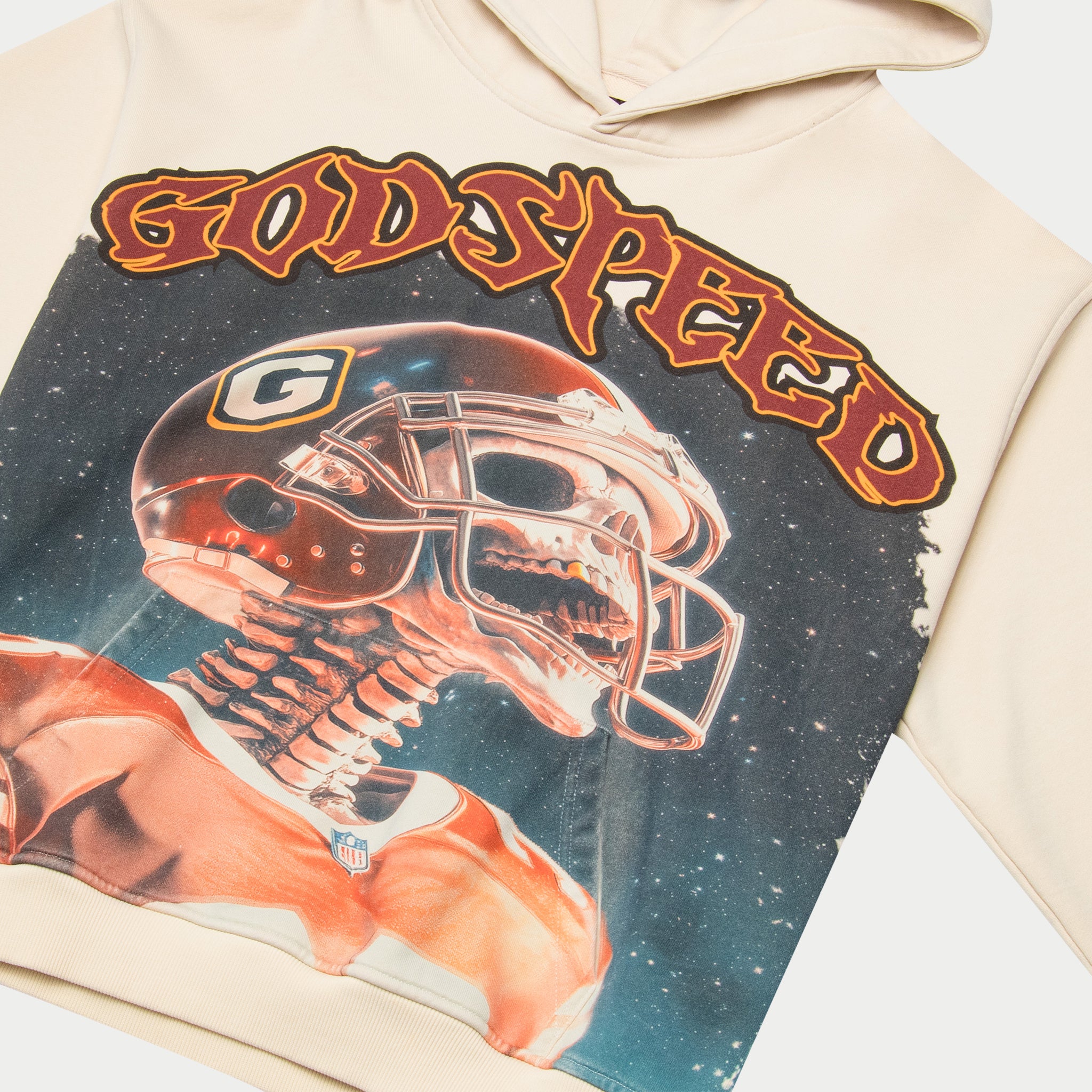 GODSPEED NEW YORK - Morale Hoodie (Bone)