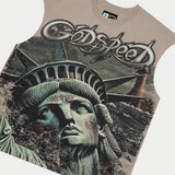 Sunken Liberty 2 Sleeveless (Slate Grey)