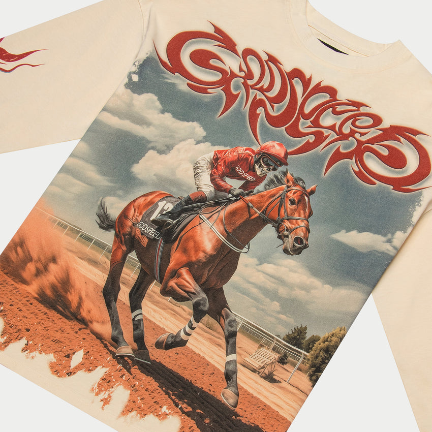 Thoroughbred LS T-Shirt (Bone)