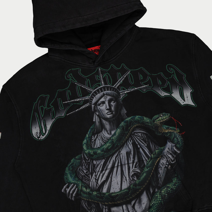 Top 5 Slizzy VVS Hoodie (Black Wash)