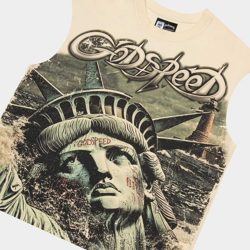 Sunken Liberty 2 Sleeveless (Bone)