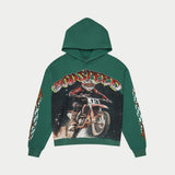 Motocross Hoodie (Green)