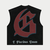 Checkmate Sleeveless (Black Wash)