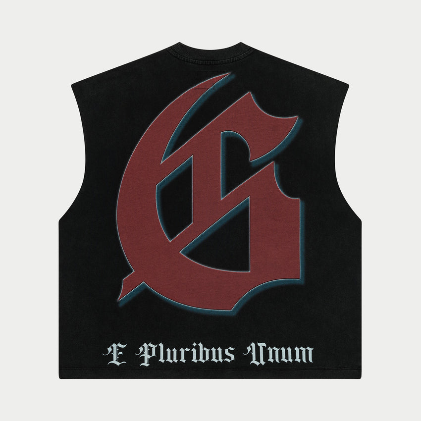 Checkmate Sleeveless (Black Wash)