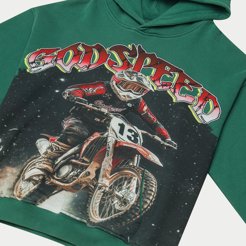Motocross Hoodie (Green)
