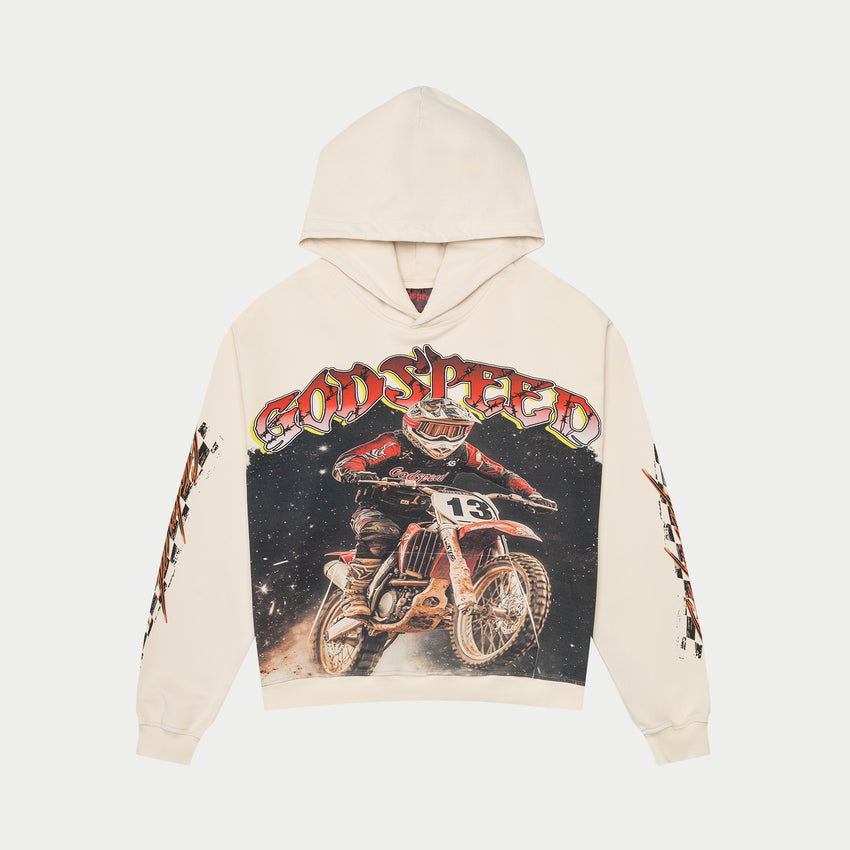 Motocross Hoodie (Bone)