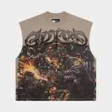 Steel Sharpens Steel Sleeveless (Slate Grey)