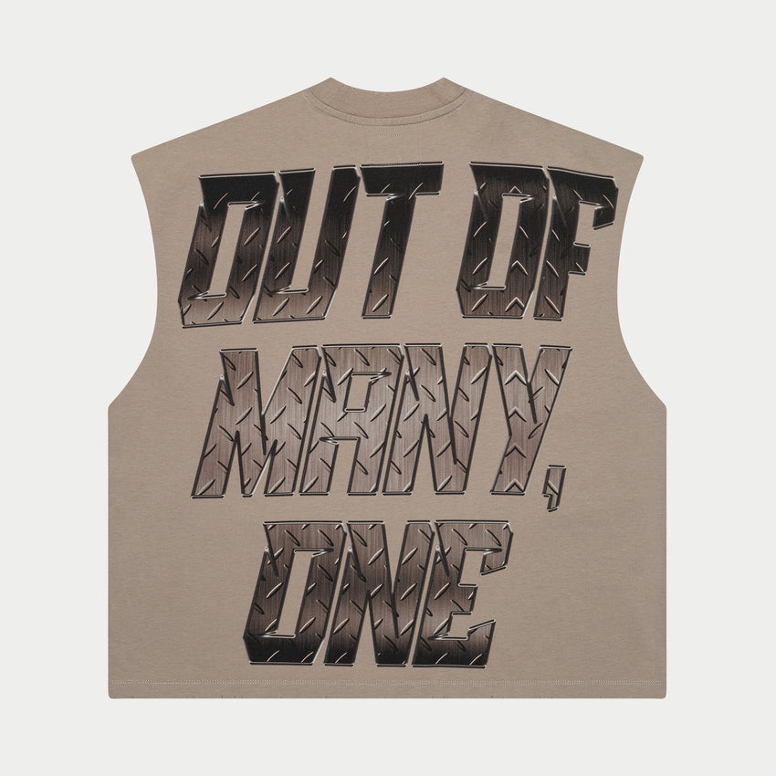 Steel Sharpens Steel Sleeveless (Slate Grey)