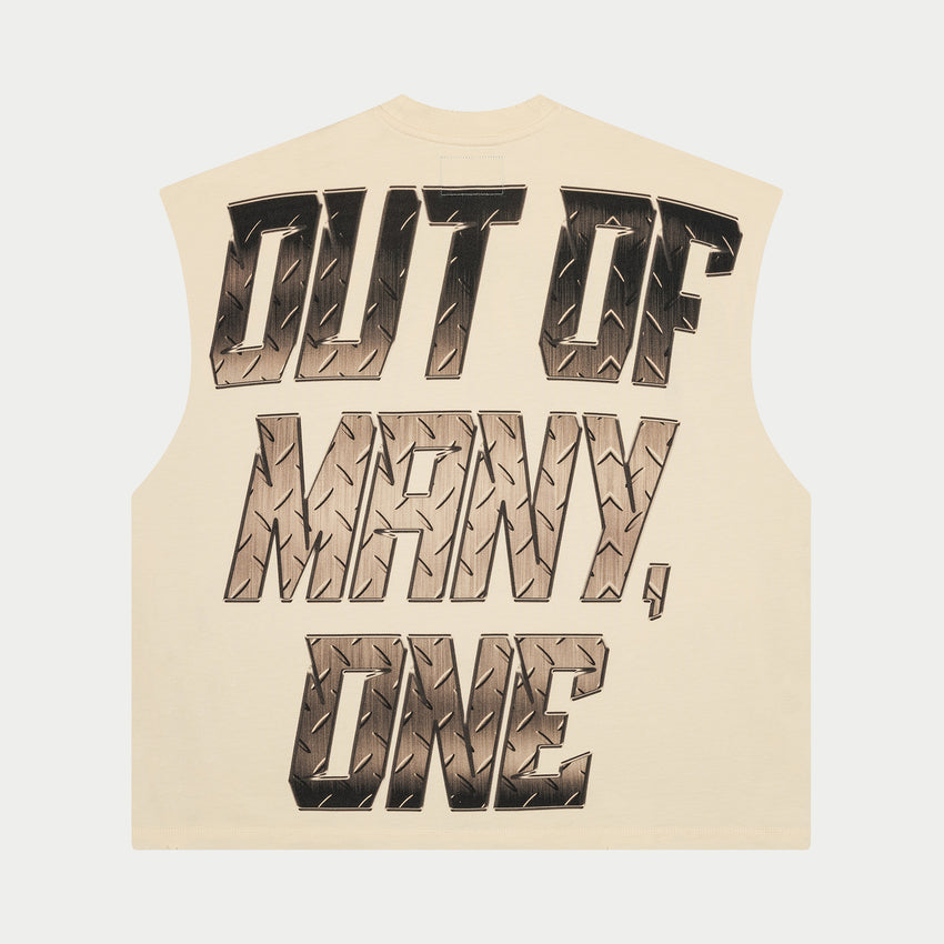 Steel Sharpens Steel Sleeveless (Bone)