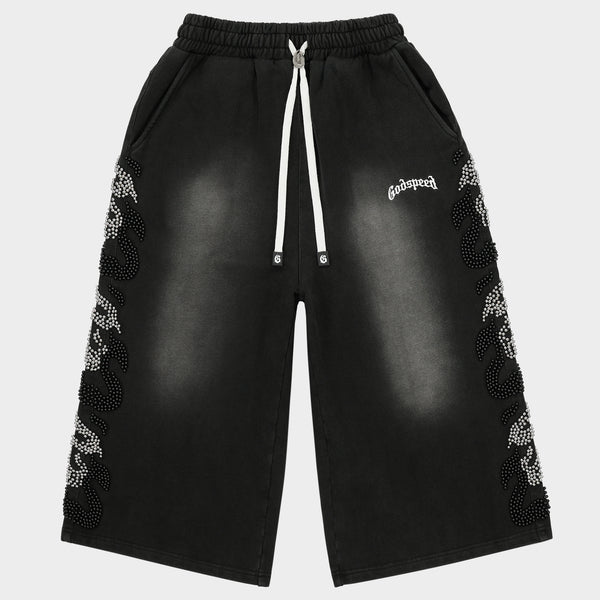 GODSPEED NEW YORK - Anvil 3QTR Shorts (Navy)