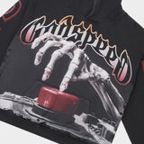 Code Red Hoodie (Black wash)