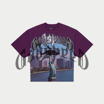 JFK to MIA (Purple Wash)