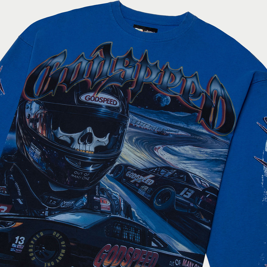Podium Dreams LS T-Shirt (Royal Blue)