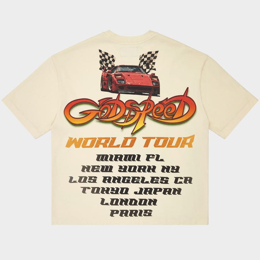 South Beach Drive Miami Superrun (Bone) - T-Shirt