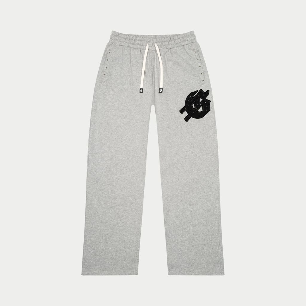 Symmetric Studded Set (Grey/Black)