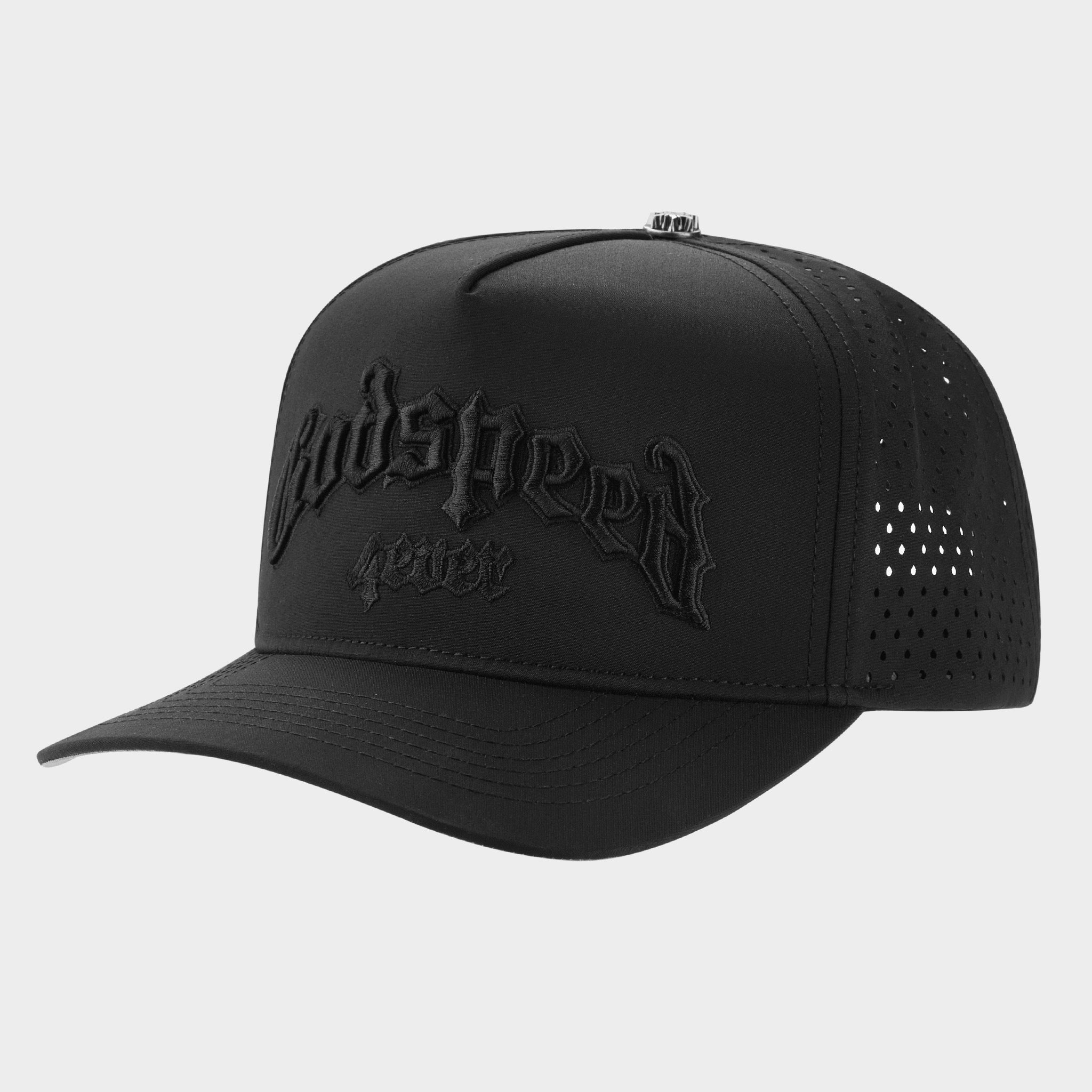 GODSPEED NEW YORK - G Logo SnapBack (Black/Red)