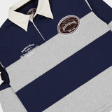 Classic Field Rugby Shirt (Navy/Heather)