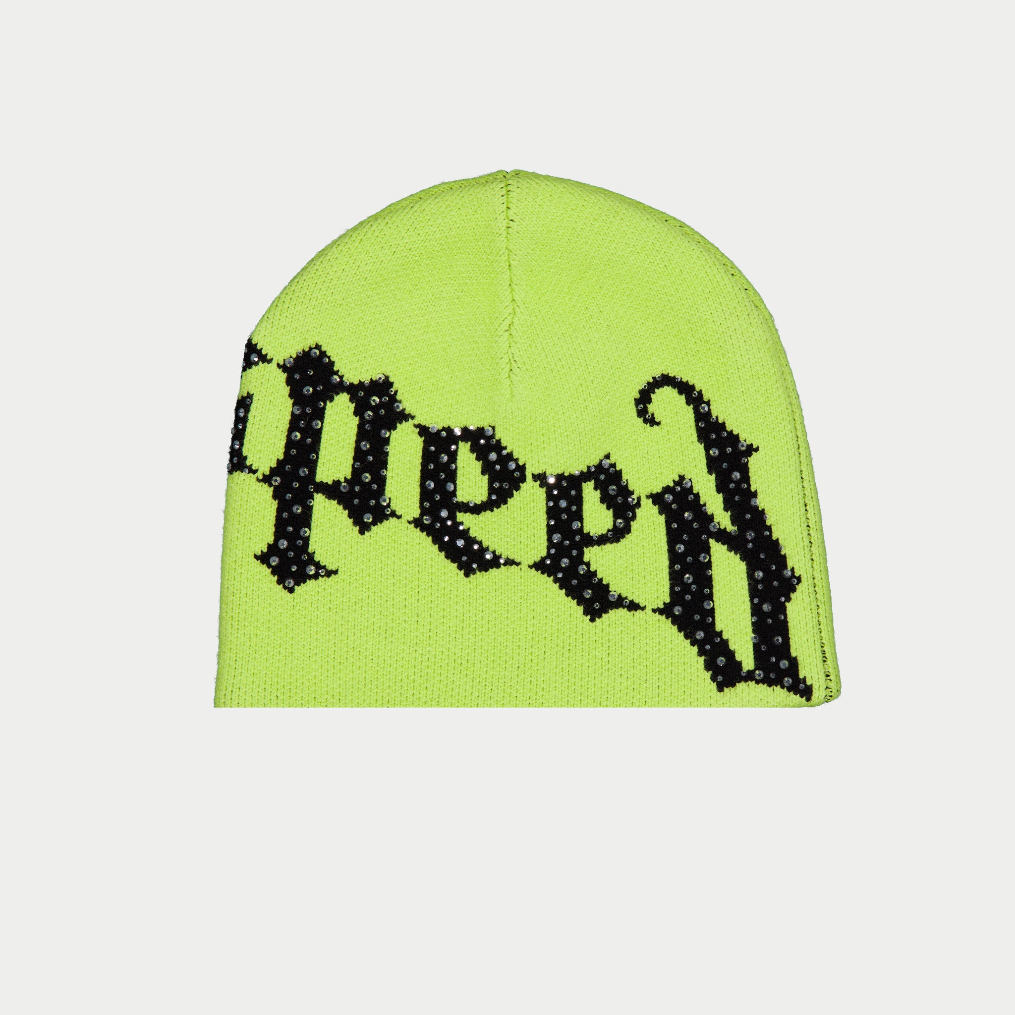 GodSpeed ビーニー GODSPEED NEW YORK - OG Logo Studded Beanie (Green/Black)