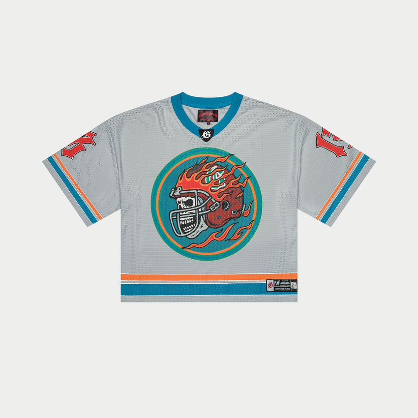 First Down Jersey (Grey/Blue/Orange)