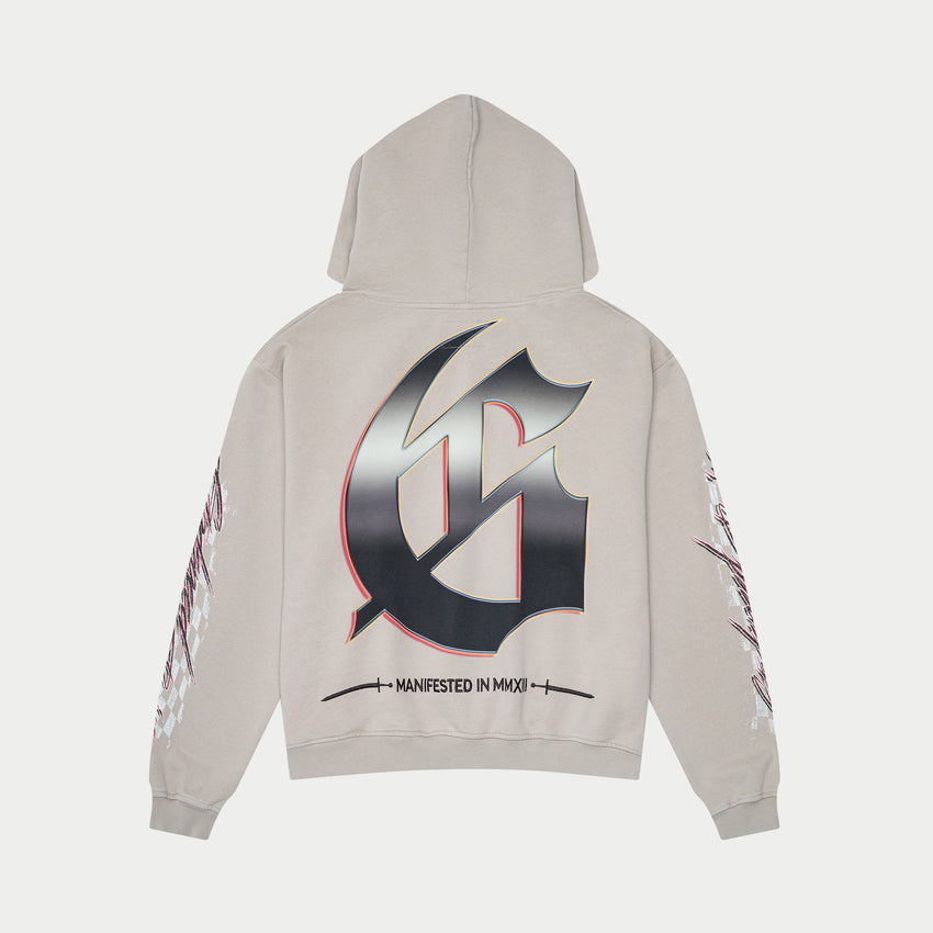 Le Denier Hoodie (Stone Grey)