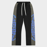 Courtside Sweatpants (Black/Grey/Blue)