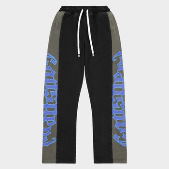 Courtside Sweatpants (Black/Grey/Blue)