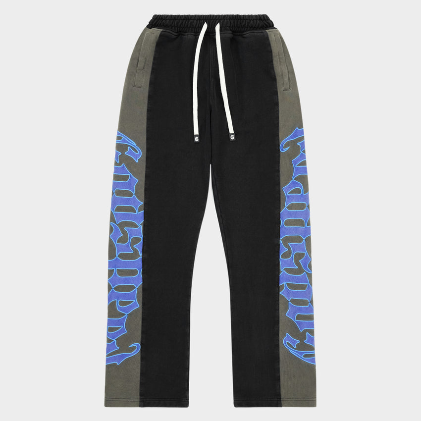 Courtside Sweatpants (Black/Grey/Blue)