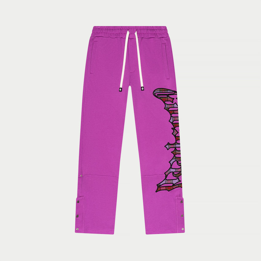 OG Logo Sweatsuit (Pink Plaid)