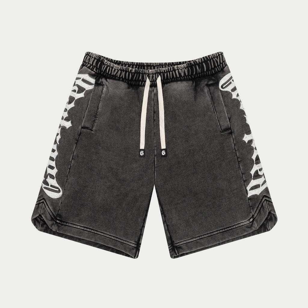 GODSPEED NEW YORK - CourtSide Shorts (Charcoal Wash)