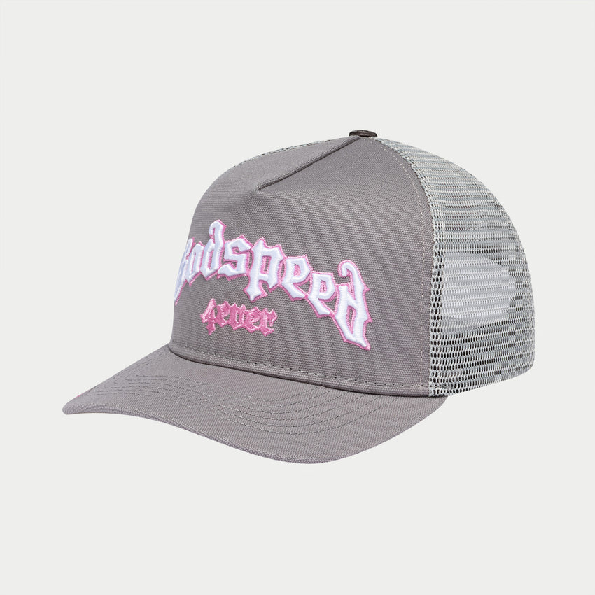 GS Forever Trucker Hat (Grey/Pink)