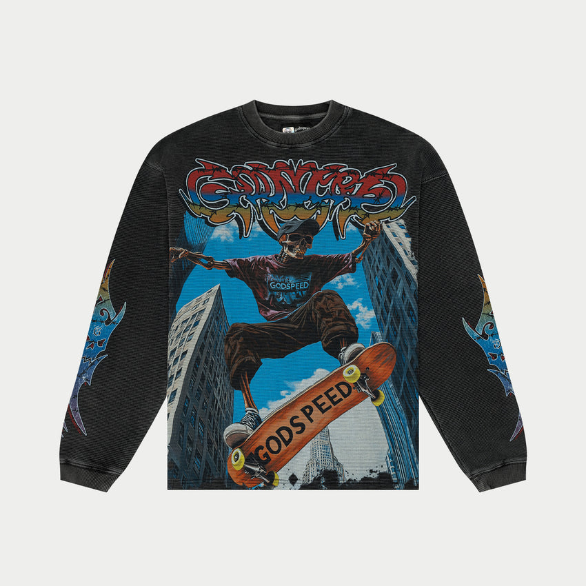 Ollie LS Thermal (Grey Wash)