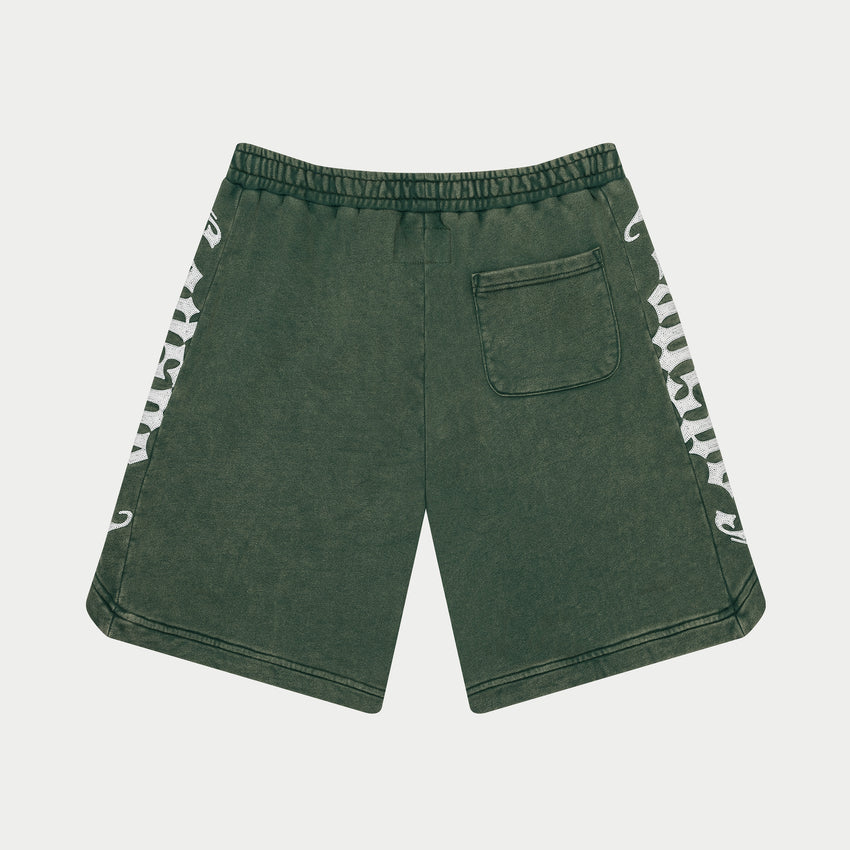 CourtSide Shorts (Green Wash)