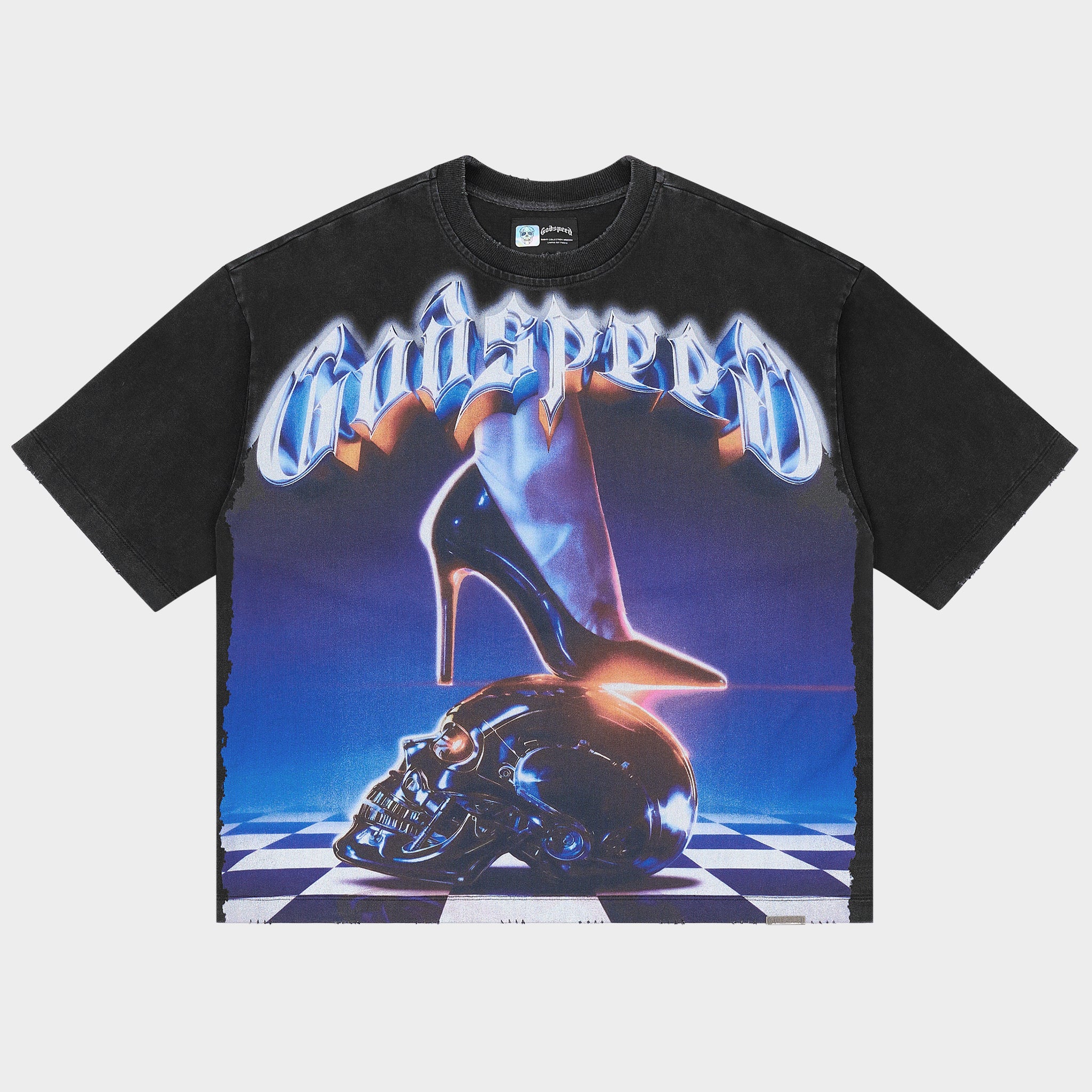 GODSPEED NEW YORK - Queens Gambit Tshirt (Black)