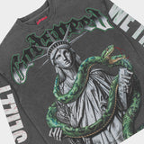 Top 5 Slizzy LS (Grey Wash)