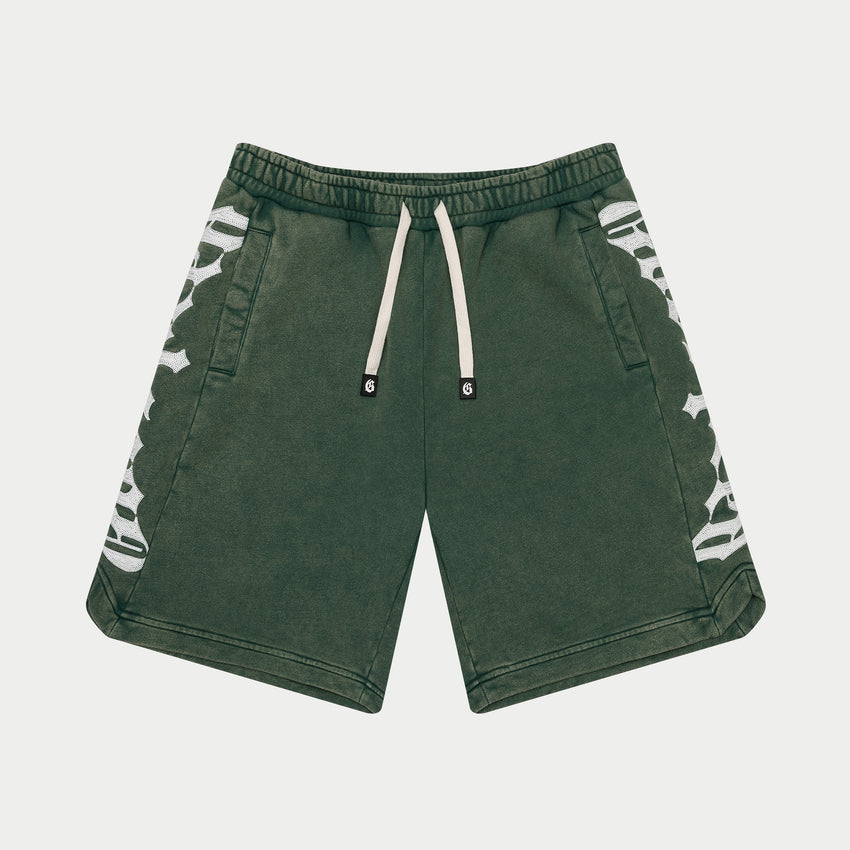 CourtSide Shorts (Green Wash)