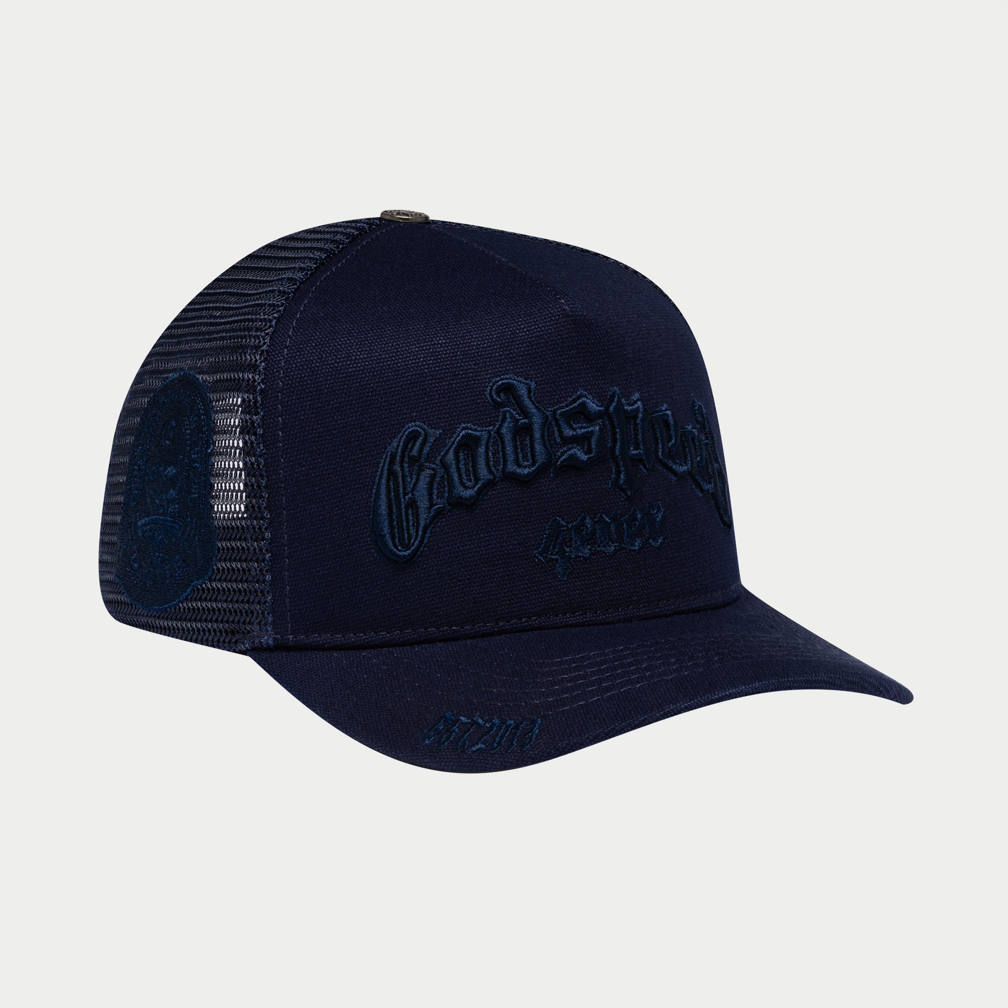 GODSPEED NEW YORK - GS Forever Trucker Hat (Navy/Navy)