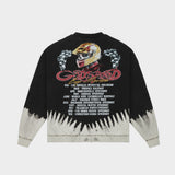 F.T.W SWEATSHIRT (Black Bleached Wash)