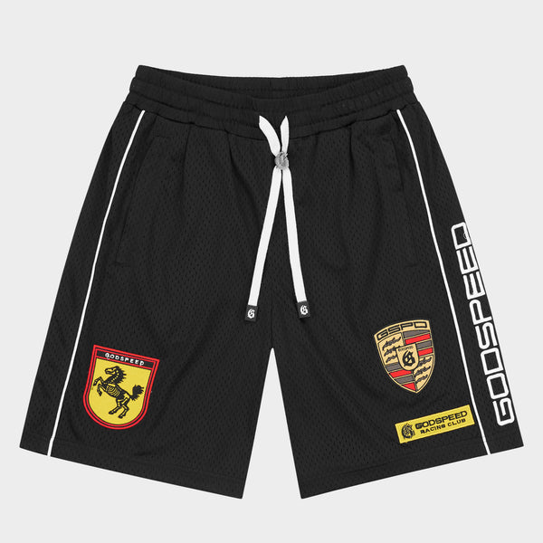 GODSPEED NEW YORK - GRC TrackPants (White/Blk/Red) BOOM