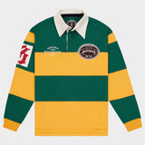 Classic Field Rugby Shirt (Green Yellow)