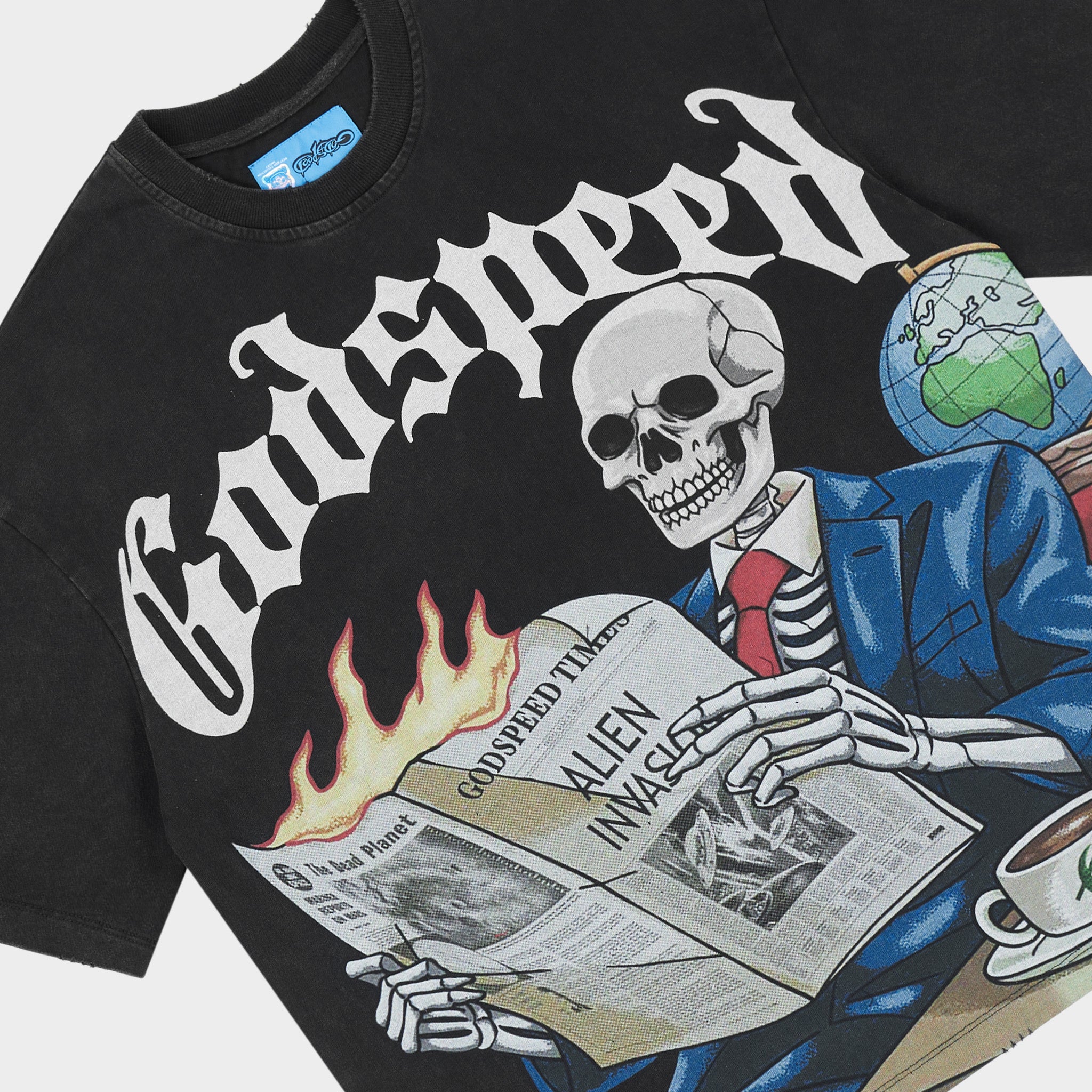GODSPEED NEW YORK - GS Times T-shirt NG (Black)