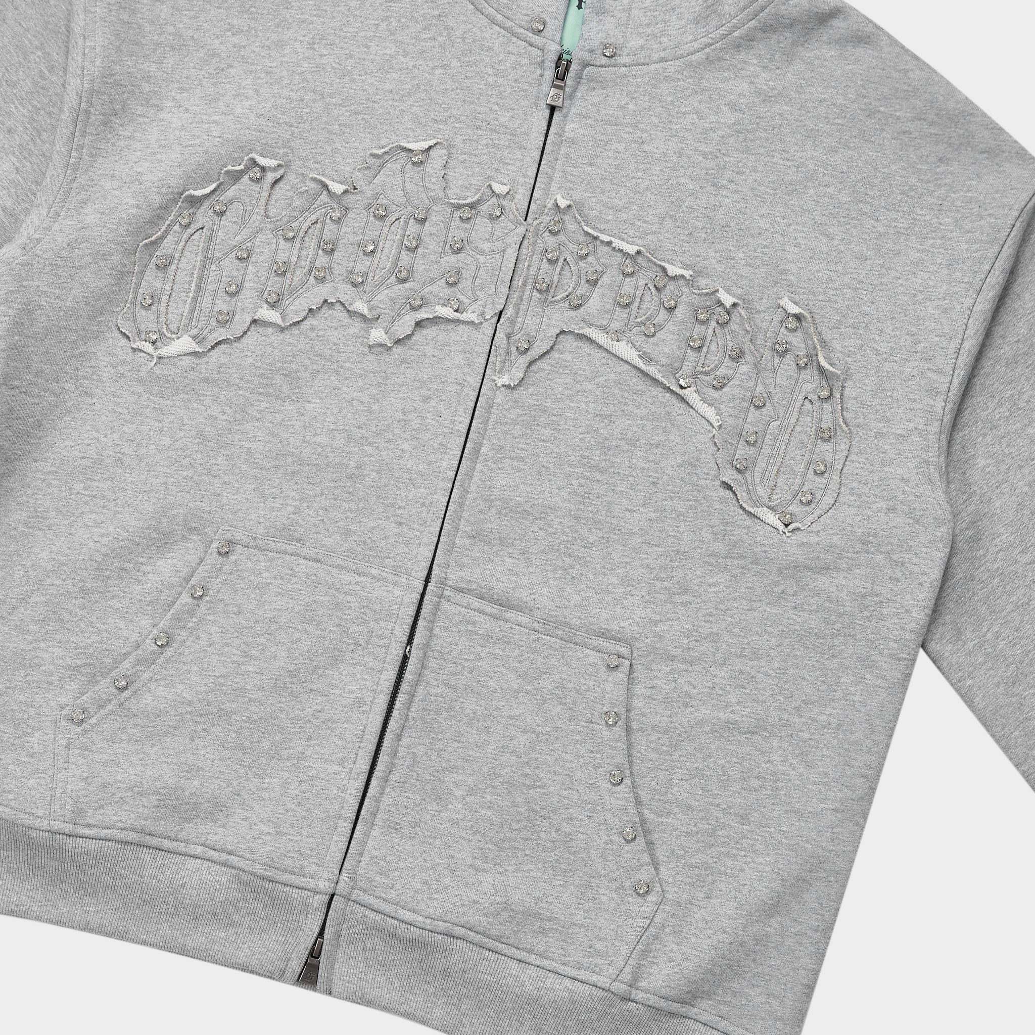 GODSPEED NEW YORK - Symmetric Studded Sweatsuit V2 (Heather Grey